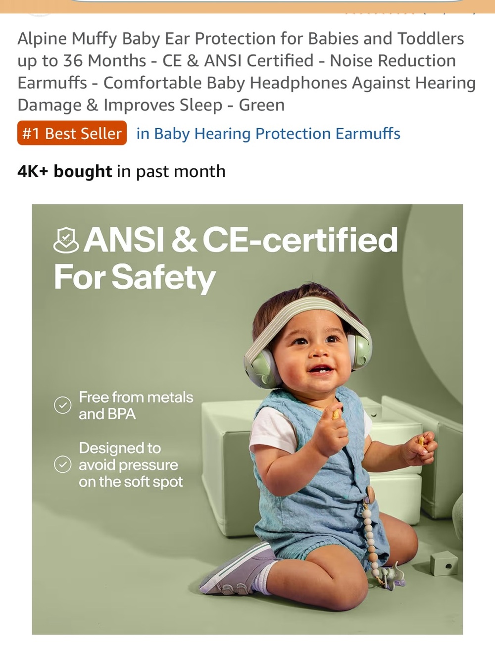 Baby Ear Protection - Picture 8 of 8